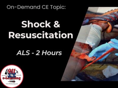 Shock and Resuscitation - ALS | 911 e-Learning Solutions, LLC