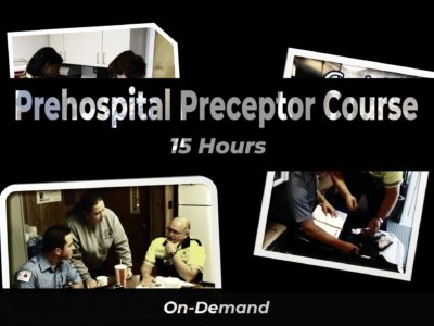 Prehospital Preceptor Course