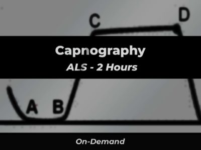 Capnography - ALS | 911 e-Learning Solutions LLC