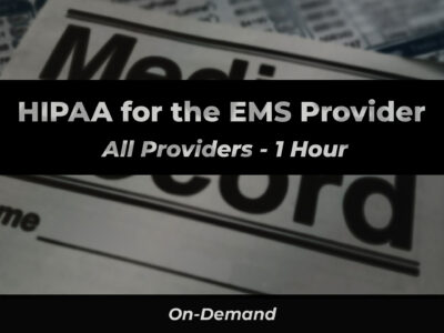 HIPAA - Combined | 911 e-Learning Solutions LLC