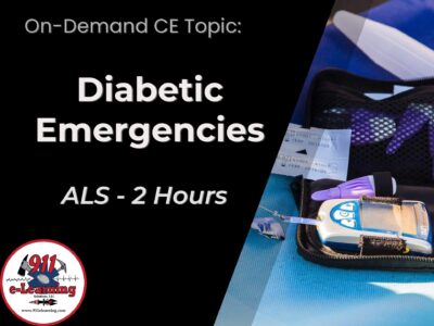 Diabetic Emergencies - ALS | 911 e-Learning Solutions, LLC